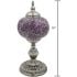 Purple Turkish Mosaic Lamp - Without Bulb