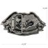 Born to Ride Magnificent Eagle Belt Buckle