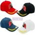 Proud Eagle and USA Flag Embroidered Caps with Assorted Colors