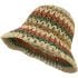 Straw Crochet Bucket Hats with Assorted Styles and Colors