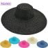 Fashionable Wide Brim Straw Summer Hat