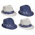 Classic Gentleman Paisley Banded Trilby Fedora Hat