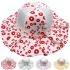 Circle Flower Sun Hat Set for Baby and Kids