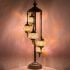 Golden Diamonds Turkish Floor Lamps with 5 Globes - Without Bulb