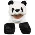 Plush Panda Beanie Hat & Earmuffs