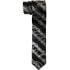 Music Notes Patterned Slim Tie
