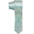 Turquoise Peace Sign Slim Tie