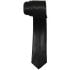 Plain Solid Black Slim Tie