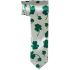 Clover Patterned Slim Tie