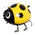 Walking Yellow Ladybug Balloon