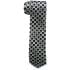 Checkered Star Patterned Slim Tie