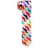 Mustache Patterned Slim Tie