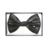 Sequin Black Adult Bowtie