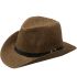 Unisex Brown Paper Straw Cowboy Hat