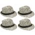 Lightweight Crushable Trending Trilby Fedora Hat