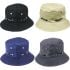Plain Solid Colors Men Cotton Bucket Hat