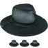 Men's Black Color Breathable Hiking Boonie Hat