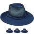 Men's Navy Blue Breathable Mesh Hiking Boonie Hat
