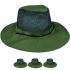 Men's Olive Green Breathable Mesh Hiking Boonie Hat
