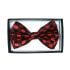 Checkered Red Bowtie