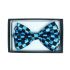 Checkered Blue Bowtie