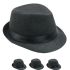 Black Casual Trilby Fedora Hat