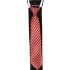 Red and White Lines Kid Necktie