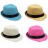 Black Banded Trilby Fedora Hat Set