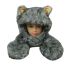 Glacier Bear Hats with Paw Mittens