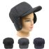 Men's Winter Baseball Cap with Ear Flaps