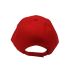 Plain Red Baseball Cap