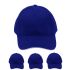 Plain Blue Baseball Cap