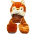 Chipmunk Hats with Paw Mittens