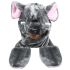 Plush Elephant Beanie Hat & Paws Mittens