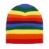 Rainbow Pattern Beanie Hat