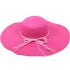 Pink Floppy Straw Hat