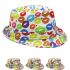 Lips Pattern Adult Party Trilby Fedora Hat
