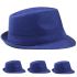 Beach Party Blue Adult Trilby Fedora Hat