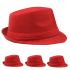 Beach Party Red Adult Trilby Fedora Hat