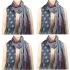 Vintage Faded American Flag Scarf (102)