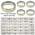 Stainless Steel Rings Set