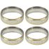 Stainless Steel Rings Set