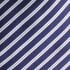 Blue and White Lines Dress Tie