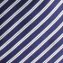 Blue and White Lines Dress Tie