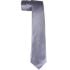 Wide Gray Lines Dress Tie