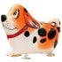 Brown Dalmation Walking Dog Balloon