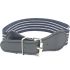 Stretch Belts for Kids Dark Blue Striped design