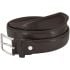 Dress Belts Stitched Brown Leather for Kids Mixed sizes