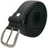 Dress Belts Stitched Black Leather for Kids Mixed sizes