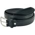 Dress Belts Stitched Black Leather for Kids Mixed sizes